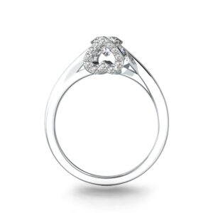 Nhẫn Cầu Hôn 18K Kim Cương Heidi