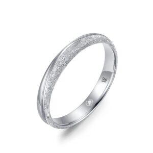 Nhẫn cưới nam 14K Kim Cương Lab-grown Shine Together