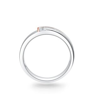 Nhẫn cưới nữ 14K Kim Cương Lab-grown Tesoro