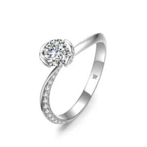 Nhẫn Cầu Hôn 18K Kim Cương Chic Bliss