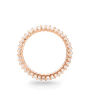 Nhẫn cưới nữ 18K Kim Cương Rosy