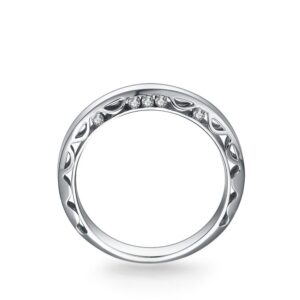 Nhẫn cưới nữ 14K Kim Cương Chickadee