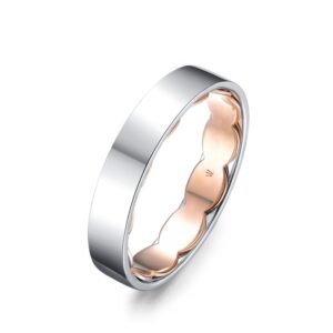 Nhẫn cưới nam 14K Kim Cương The Signs