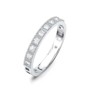 Nhẫn Vàng 10K CZ Eternity Libby Eternity