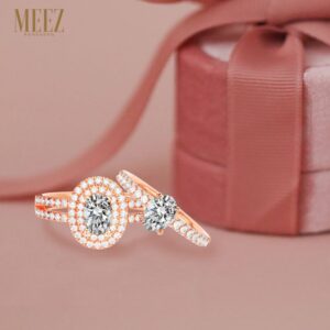 Nhẫn Cầu Hôn 14K CZ My Crocus