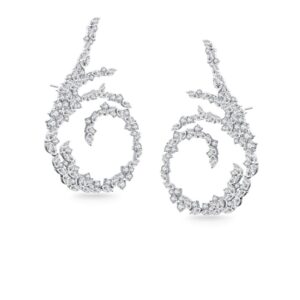 Hoa tai 10K Kim Cương Lab-grown Queenie