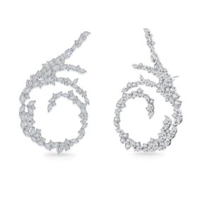 Hoa tai 10K Kim Cương Lab-grown Queenie