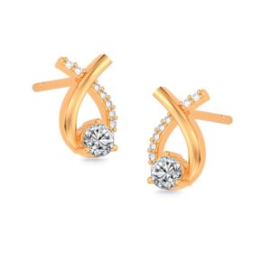 Hoa tai 10K Kim Cương Lab-grown Erin