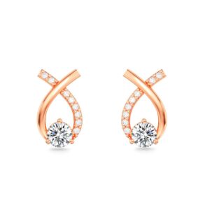 Hoa tai 10K Kim Cương Lab-grown Erin