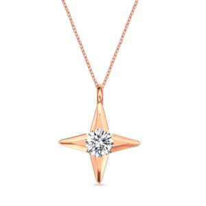 Dây chuyền 10K CZ My Star