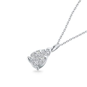 Mặt dây chuyền 10K CZ Shining Love