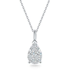 Mặt dây chuyền 10K CZ Shining Love