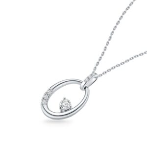 Mặt dây chuyền 10K CZ Samantha
