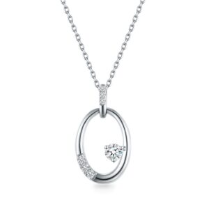 Mặt dây chuyền 10K CZ Samantha