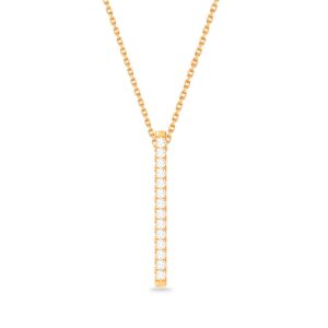 Dây chuyền 10K CZ Jane