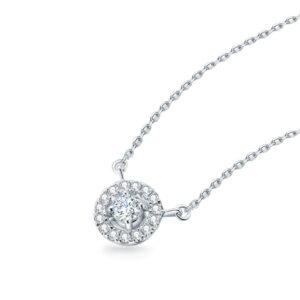Dây chuyền 10K CZ Cate