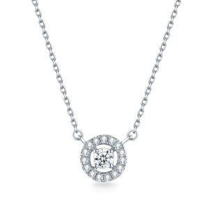 Dây chuyền 10K CZ Cate