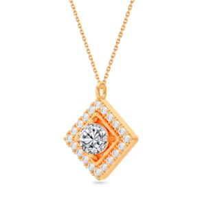 Mặt dây chuyền 10K Kim Cương Lab-grown Sparkle