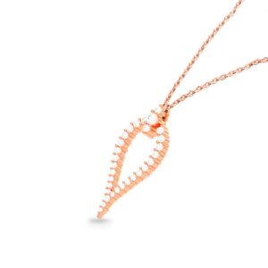 Mặt dây chuyền 10K CZ Crystal