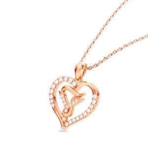 Mặt dây chuyền 10K CZ Jayna