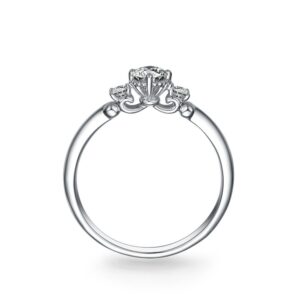 Nhẫn cầu hôn 14K CZ My Three Whishes