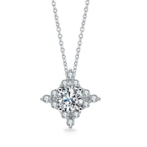 Mặt dây chuyền 10K CZ Dazzling Star