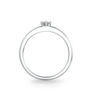 Nhẫn Vàng 10K CZ Princess Louise