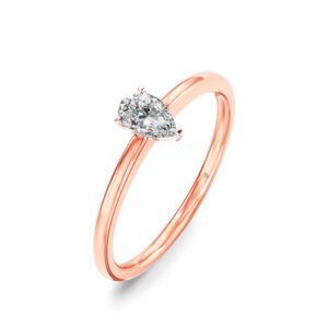 Nhẫn Vàng 10K CZ Princess Louise