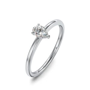 Nhẫn Vàng 10K CZ Princess Louise