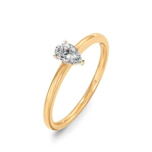 Nhẫn Vàng 10K CZ Princess Louise