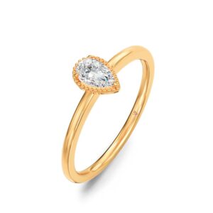Nhẫn Vàng 10K CZ Princess Ariel
