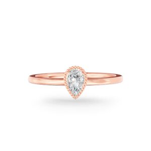 Nhẫn Vàng 10K CZ Princess Ariel