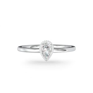 Nhẫn Vàng 10K CZ Princess Ariel