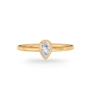 Nhẫn Vàng 10K CZ Princess Ariel