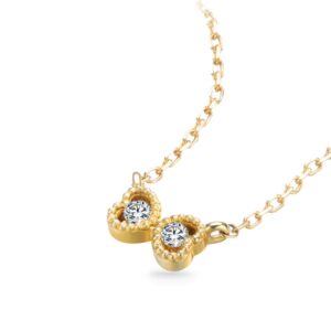 Dây chuyền 10K CZ Sparkle Star