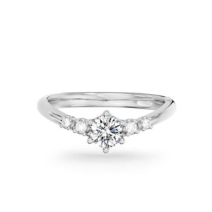 Nhẫn Cầu Hôn 14K CZ Doris