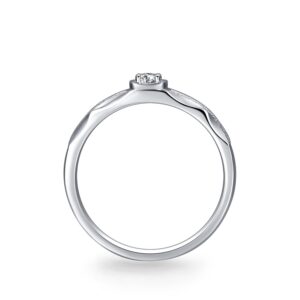 Nhẫn cưới nữ 14K Kim Cương True love