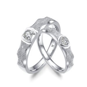 Nhẫn cưới nữ 14K Kim Cương True love