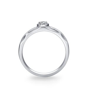 Nhẫn cưới nam 14K Kim Cương Lab-grown True love