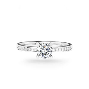 Nhẫn Cầu Hôn 14K Kim Cương Polly