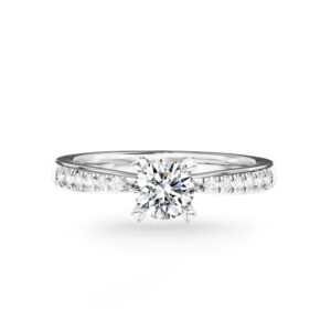 Nhẫn Cầu Hôn 18K Kim Cương Peggy