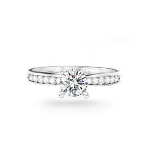 Nhẫn Cầu Hôn 14K Kim Cương Pari