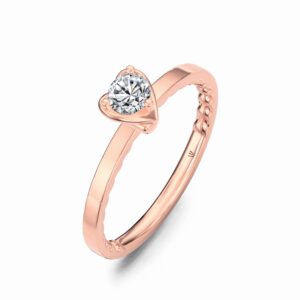 Nhẫn Cầu Hôn 14K Kim Cương Lab-grown Doris
