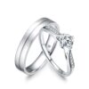 Cặp Nhẫn Cưới 14K CZ Peter's Promise