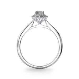 Nhẫn cầu hôn 14K CZ Eternal Love