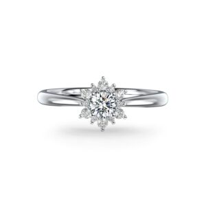 Nhẫn cầu hôn 14K CZ Eternal Love