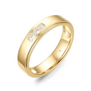 Nhẫn Cưới Nam 18K Kim Cương Always Love You