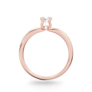Nhẫn Cầu Hôn 14K CZ Pari