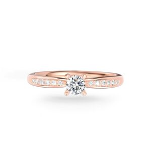 Nhẫn Cầu Hôn 14K CZ Pari