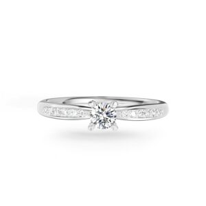 Nhẫn Cầu Hôn 14K CZ Pari